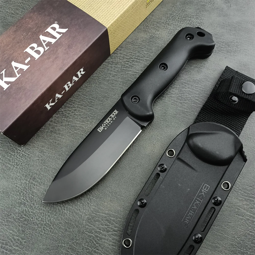 Bushcraft Knife Fixed - Fixed Blade Cutting Knife BK2 Outdoor