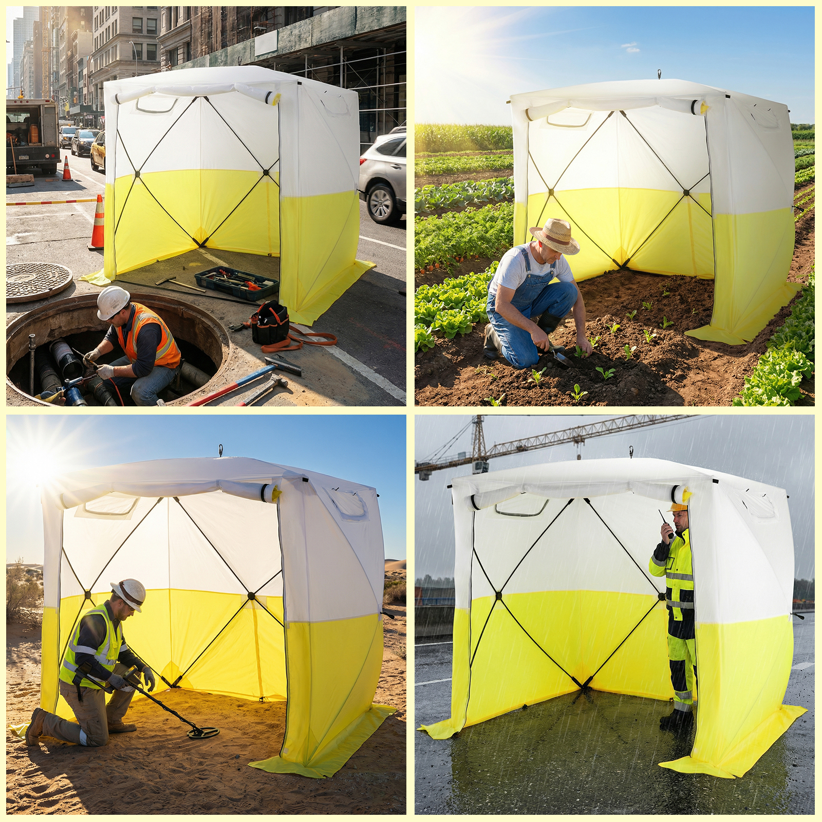 Instant Easy Up Canopy Tent Wa - Emergency Mylar Tent avaliação e preço