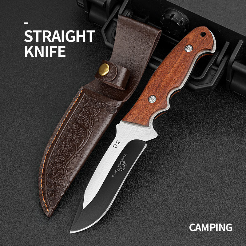 1PC Stainless Steel Kitchen Kn - Bushcraft Knife Fixed avaliação e preço