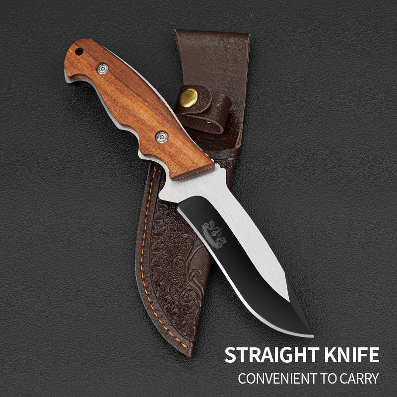 1PC Stainless Steel Kitchen Kn - Bushcraft Knife Fixed avaliação e preço