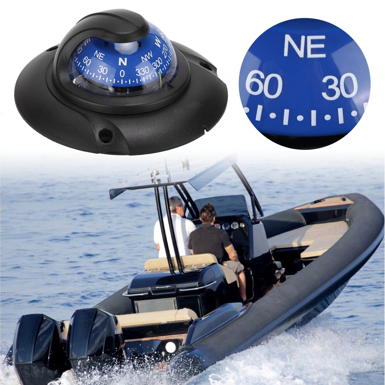 Multi‑Function Magnetic Compas - Compass Lensatic avaliação e preço
