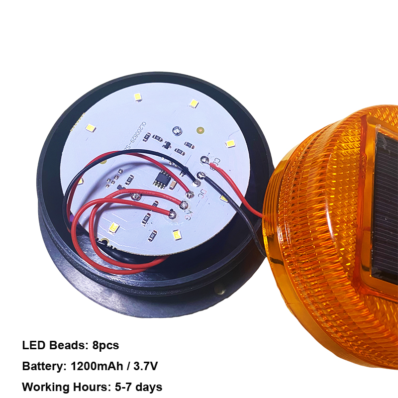 Solar LED Magnetic Warning Lig - Sos Light Strobe avaliação e preço