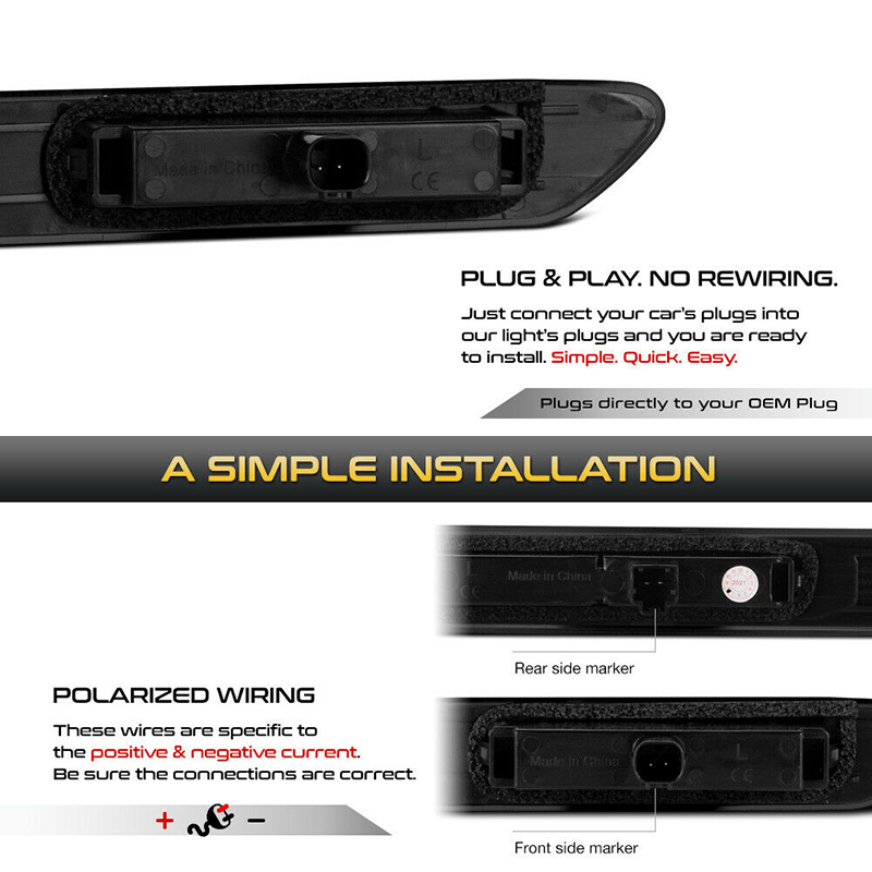 Smoked Lens Front Amber / Rear - Signal Flare Kit avaliação e preço