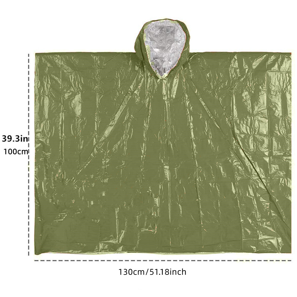 Emergency Survival Thermal Rai - Survival Blanket Reflective avaliação e preço