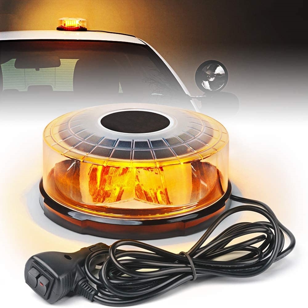 Yellow 24 LED Car Roof Ceiling - Sos Light Strobe avaliação e preço
