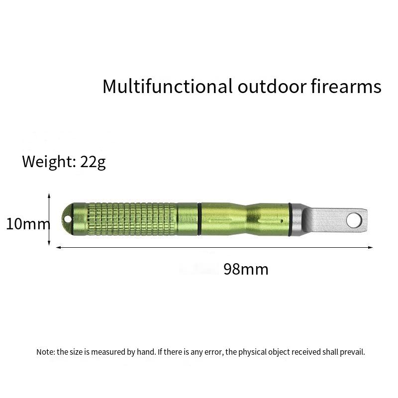 Portable Waterproof Flint Emer - Fire Starting Kit avaliação e preço