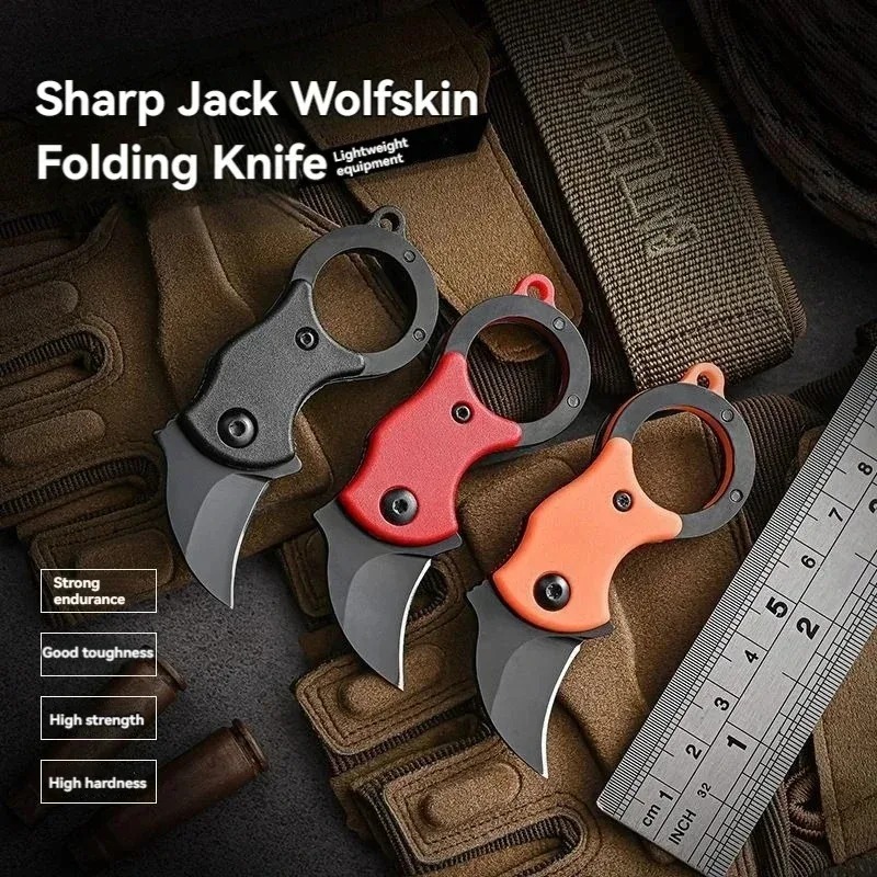 Mini Keychain Pocket Knife Sta - Bushcraft Knife Fixed avaliação e preço