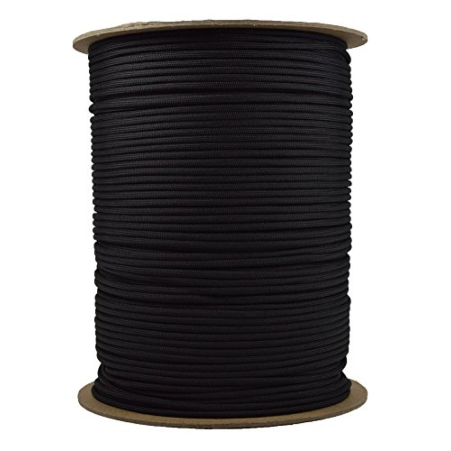 Paracord 1000 ft. Spool - Blac - Para Cord 1000Ft avaliação e preço