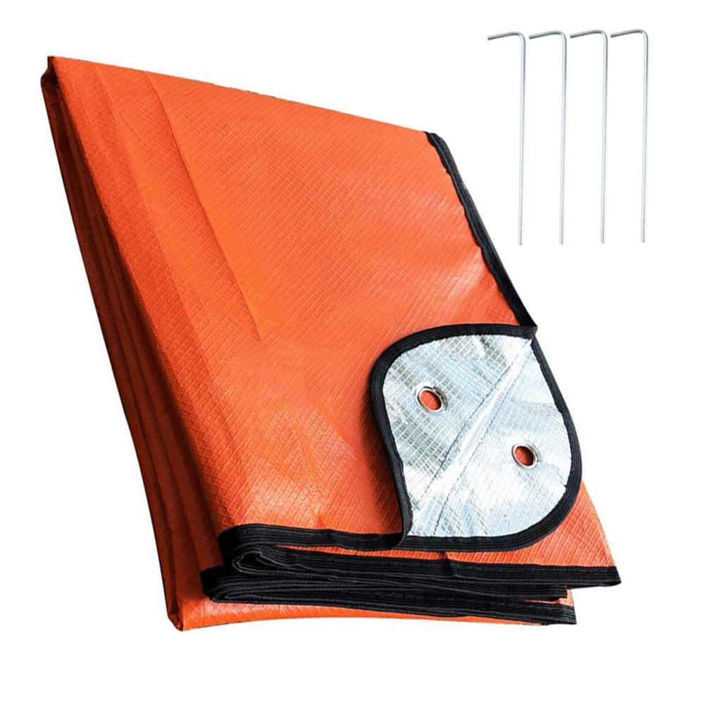 1pc Outdoor Camping Survival B - Survival Blanket Reflective avaliação e preço