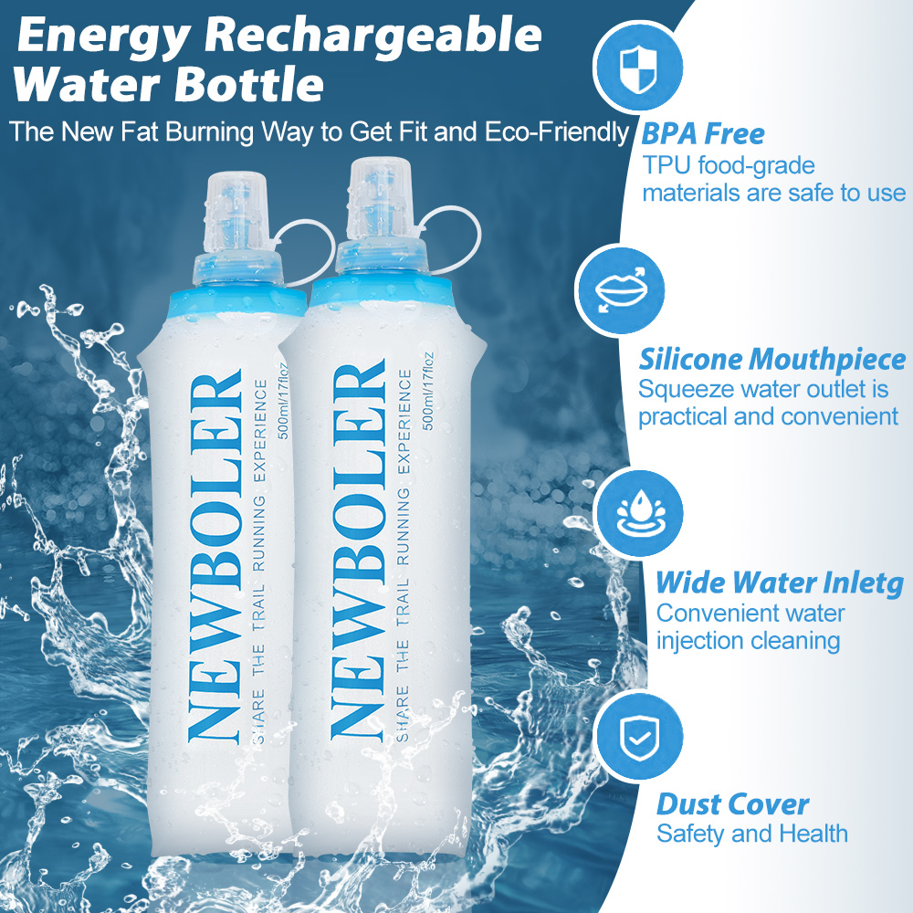 150/250/300/500/750ml Outdoor  - Water Bag Collapsible avaliação e preço