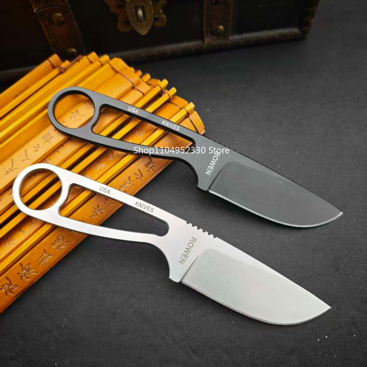 IZULA Stainless Steel Fixed Bl - Bushcraft Knife Fixed avaliação e preço