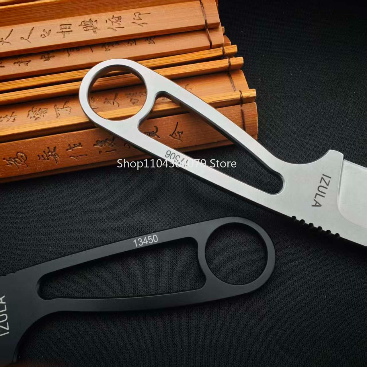 IZULA Stainless Steel Fixed Bl - Bushcraft Knife Fixed avaliação e preço