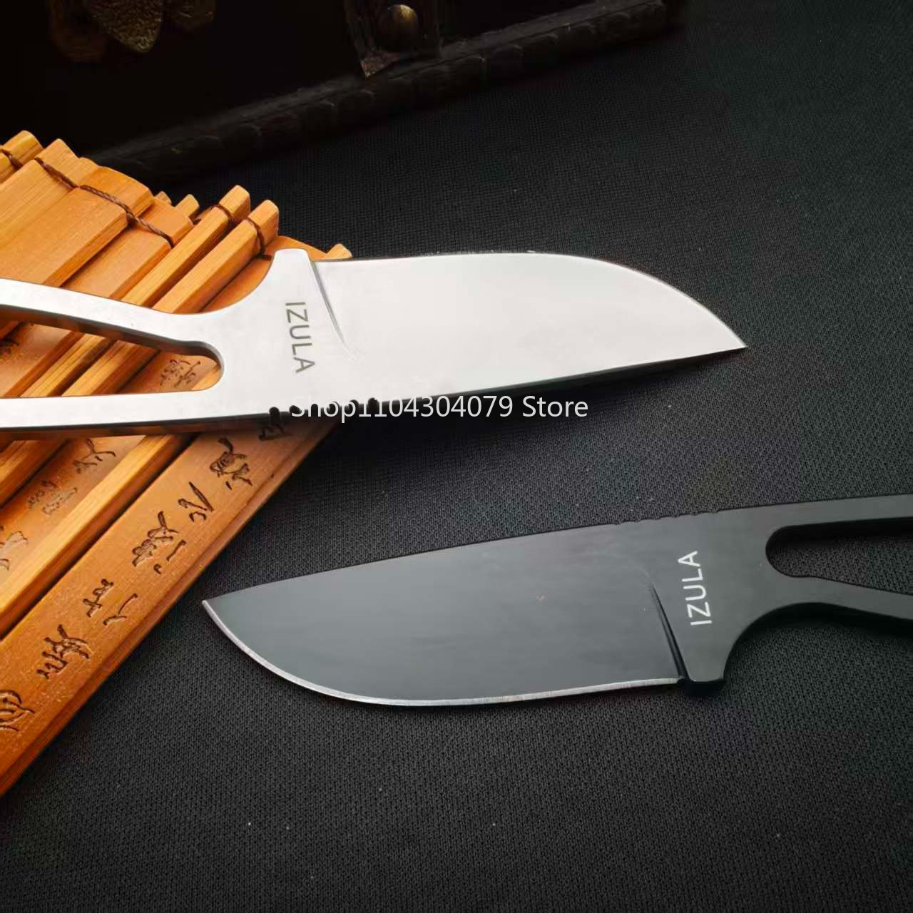 IZULA Stainless Steel Fixed Bl - Bushcraft Knife Fixed avaliação e preço