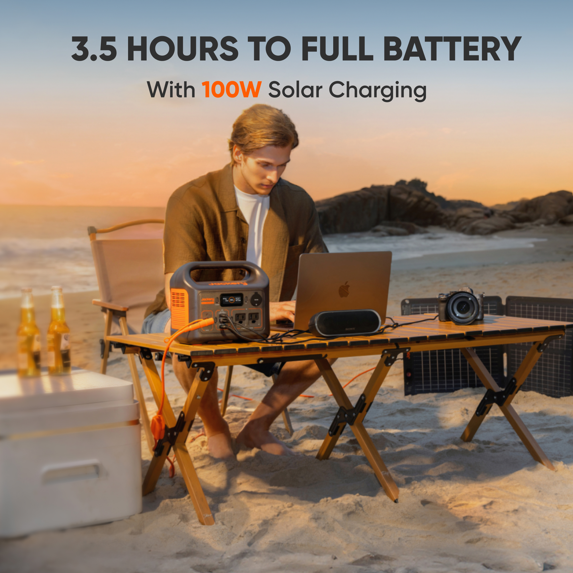 Jackery Portable Power Station - Solar Emergency Charger avaliação e preço