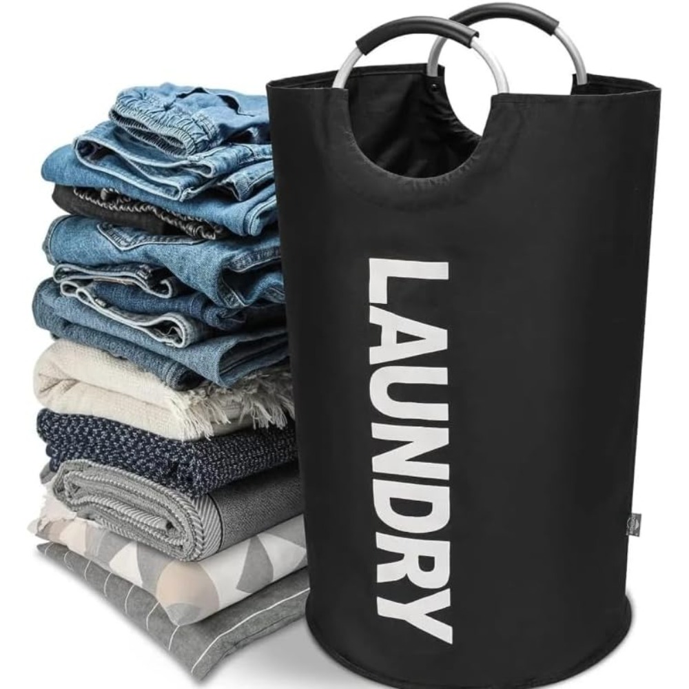 1pc Large Laundry Basket，Colla - Water Bag Collapsible avaliação e preço
