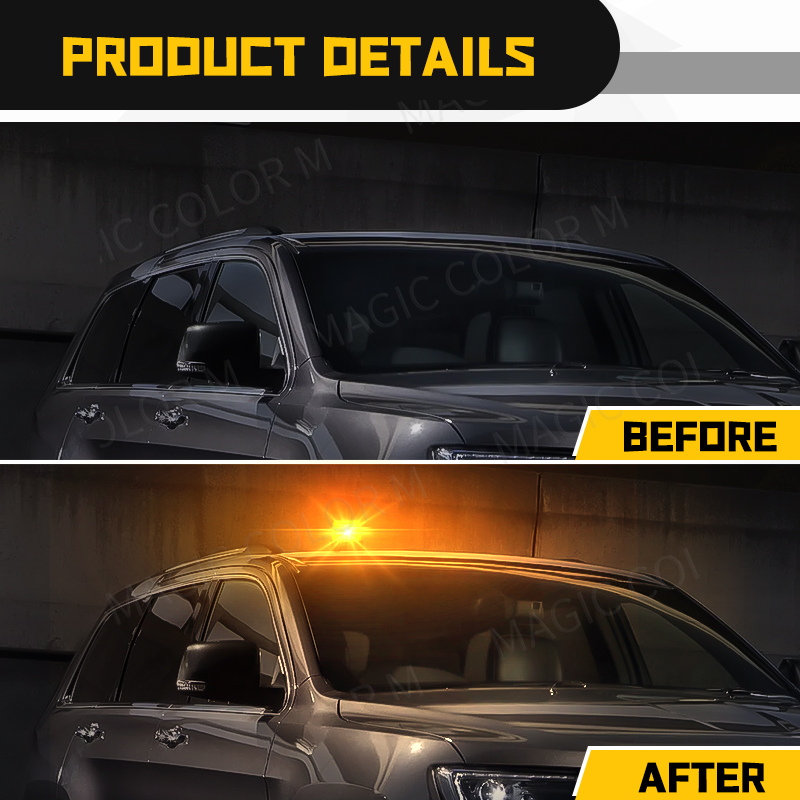 RGB LED Car Strobe Warning Lig - Sos Light Strobe avaliação e preço