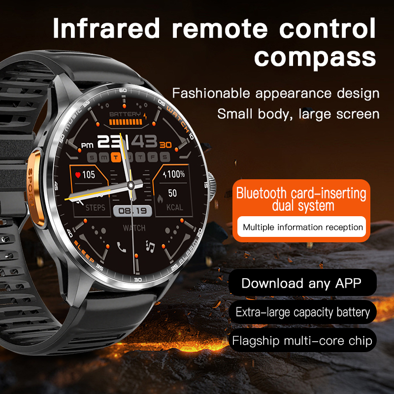 5G/4G Full Network Smart Watch - Compass Lensatic avaliação e preço