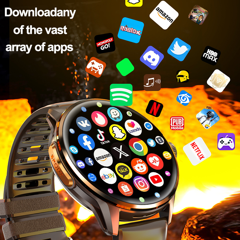 5G/4G Full Network Smart Watch - Compass Lensatic avaliação e preço