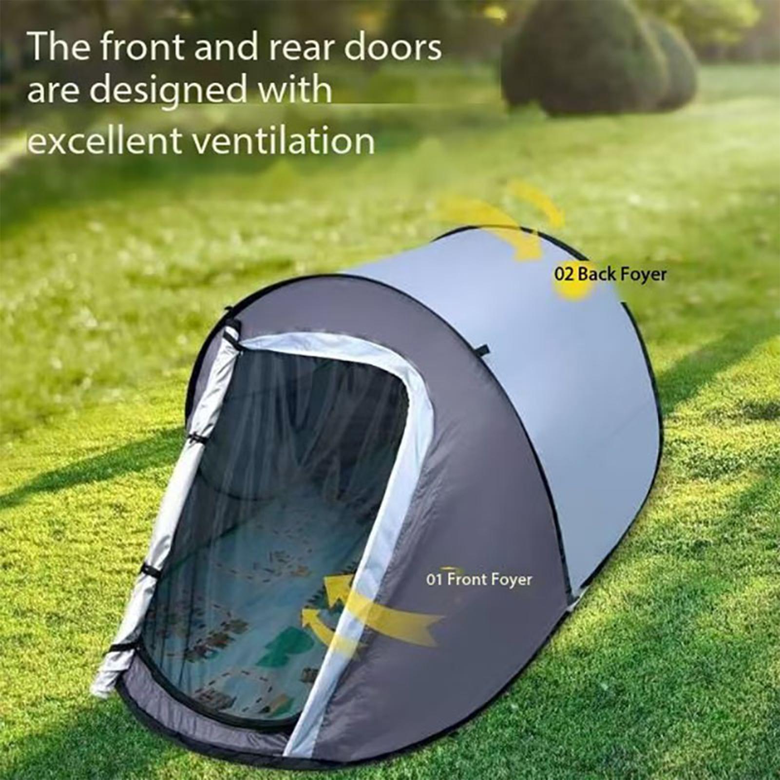 Hand-throw Automatic Open Camp - Emergency Mylar Tent avaliação e preço