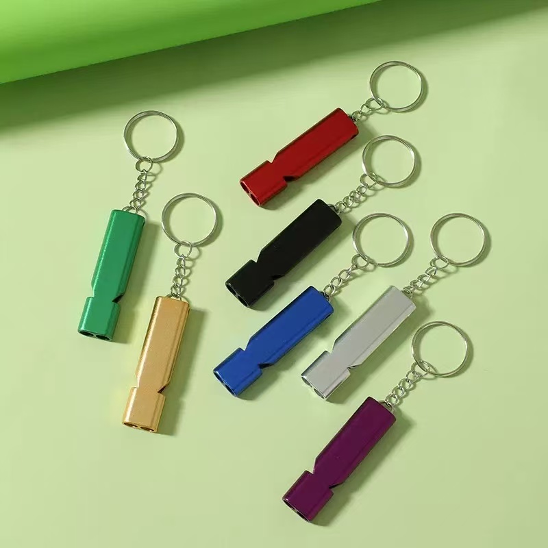 1/2Pcs Random Color Single/Dou - Emergency Whistle Loud avaliação e preço