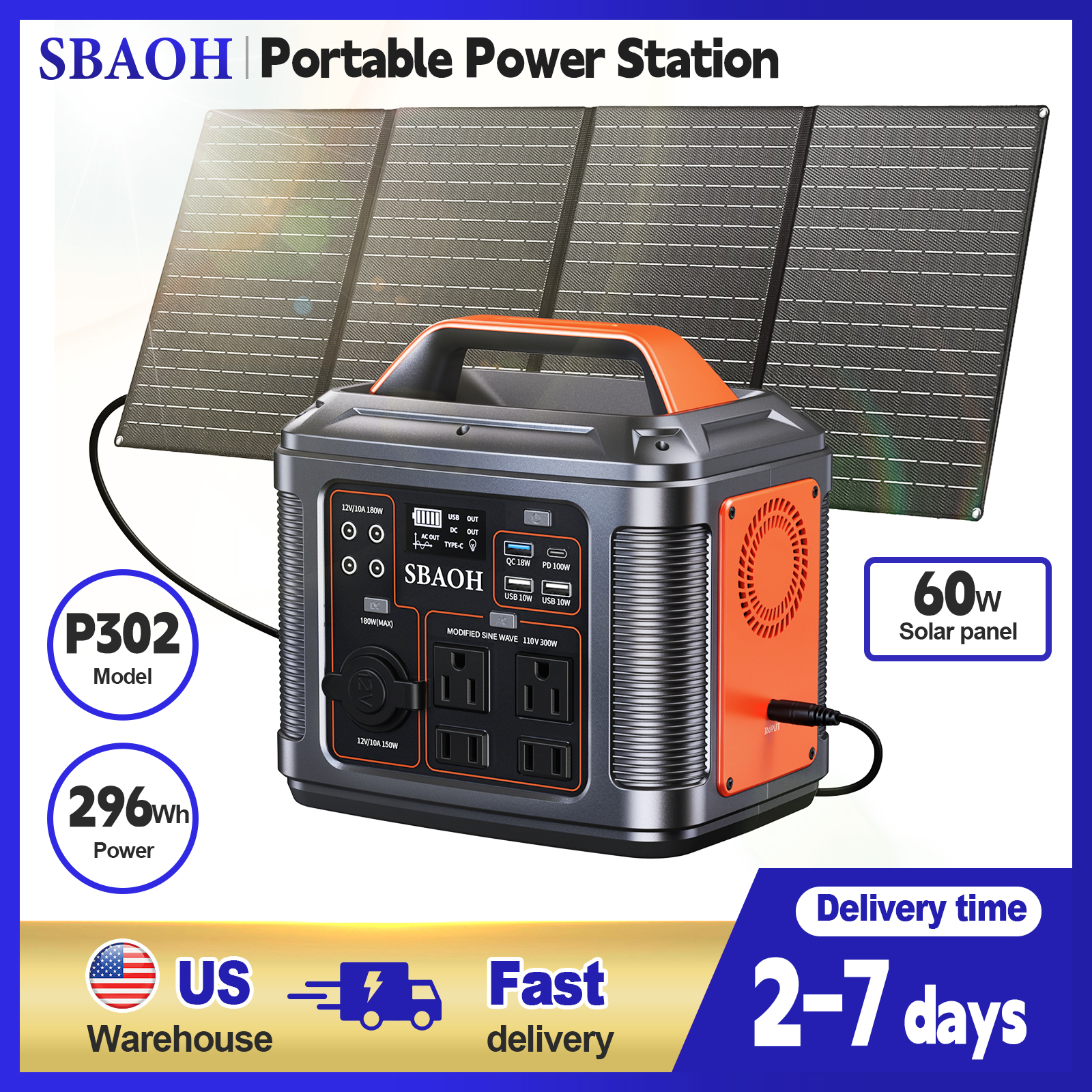 300W Portable Power Station, 2 - Solar Emergency Charger avaliação e preço