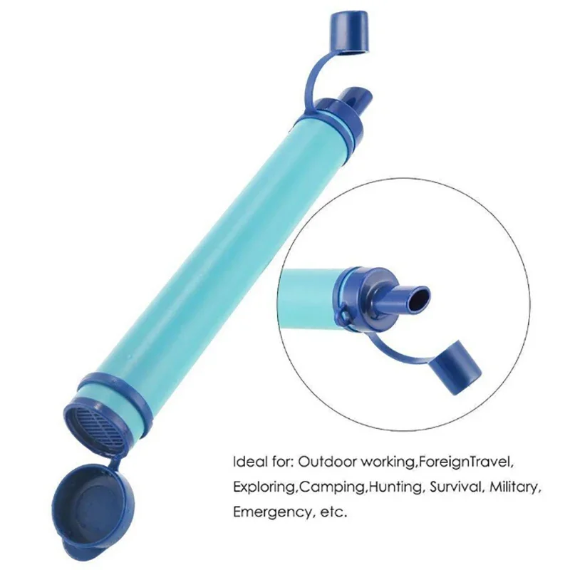 1pc Outdoor Mini Water Filter  - Water Purification Straw avaliação e preço