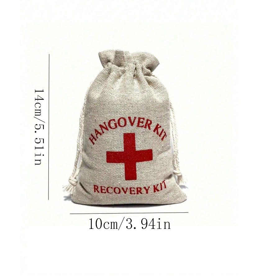 2/5PCS Hangover Emergency Kit, - Bivy Bag Emergency avaliação e preço