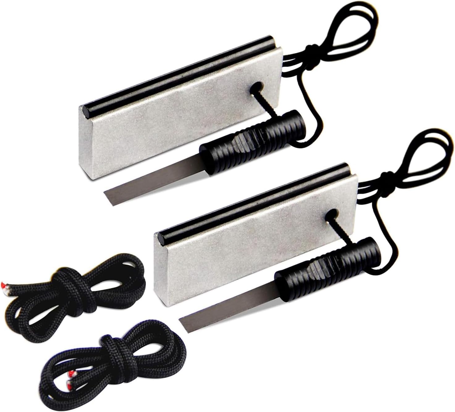 2-Pack Waterproof Fire Starter - Magnesium Fire Starter avaliação e preço