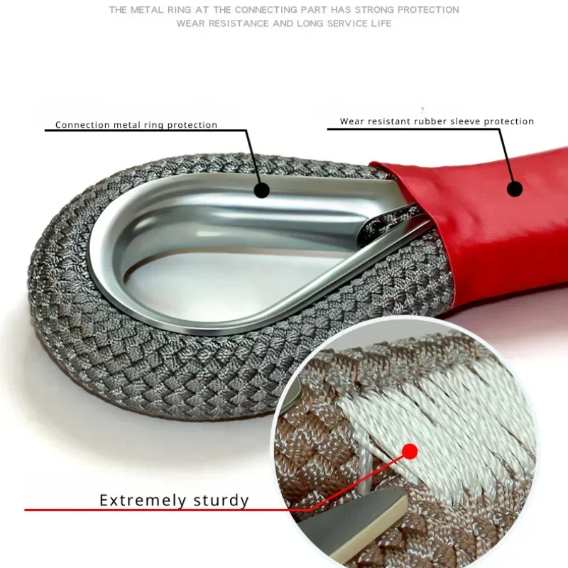 New Car Tow Strap 4x4 Offroad  - Rescue Rope Throw avaliação e preço