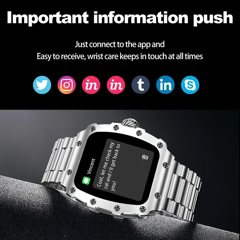 New Trend Smart Watch 1.76 inc - Compass Lensatic avaliação e preço