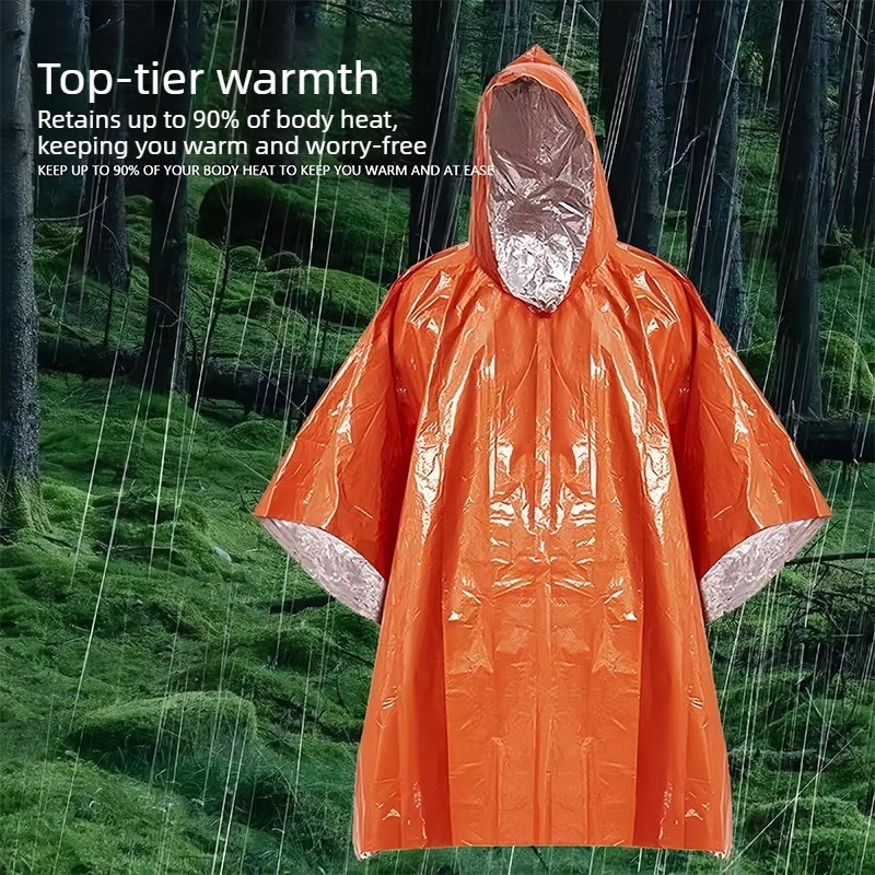 1-10PCS Emergency Blanket Ponc - Survival Blanket Reflective avaliação e preço