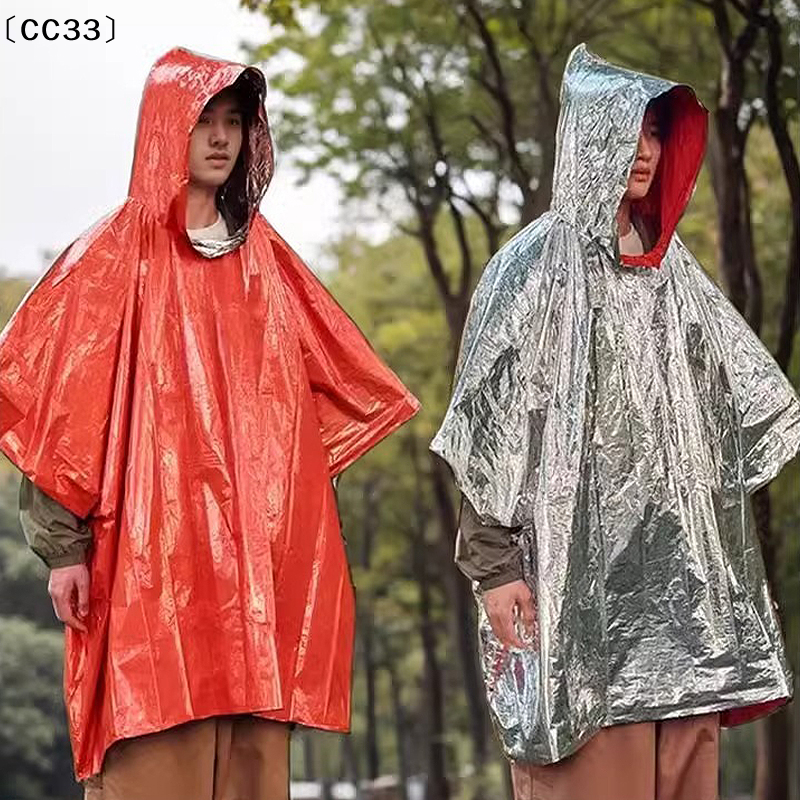 Emergency Survival Rain Hot Po - Survival Blanket Reflective avaliação e preço