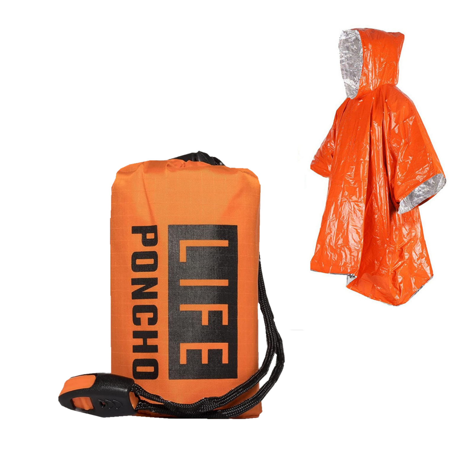 LIFE Emergency Survival Poncho - Survival Blanket Reflective avaliação e preço