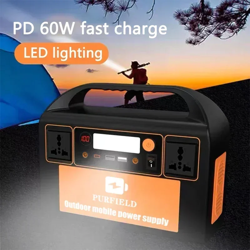 PURFIELD 220V 110V 300W Portab - Solar Emergency Charger avaliação e preço